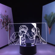 Anime Figure 3D Lamp Mai Sakurajima Nightlight for Kids Birthday Gift Bedroom Decor Night Light Bunny Girl Manga LED Light