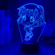 Anime Attack on Titan 3d Lamp Sasha Braus Chibi Light for Bedroom Decor Kids Gift Attack on Titan LED Night Light Sasha Braus