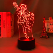 3D LED Lamp Anime Figure Bedroom Desk Decoration Small Night Light for Children's Festival Birthday Gifts The Rising USB link Charging