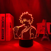 3d Led Night Lamp Bakugo My Hero Academia for Room Decor Birthday Gift Manga Gadget My Hero Academia Katsuki Bakugo Light Anime