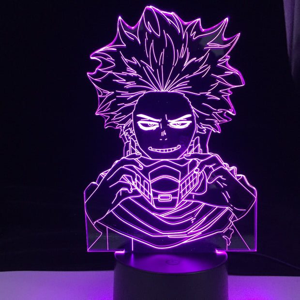 Hitoshi Shinso Light Anime My Hero Academia Led Night Light Hitoshi Shinso Lamp for Room Deco Birthday Party Gift Dropshipping
