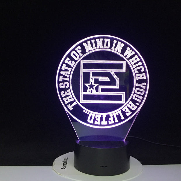 The State of Mind in which You Relifted RGB LED Lights Table Lamp Night Lights New Year Decoration Baby Sleeping Gift 3266