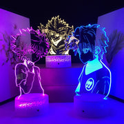 Room Warm Decorative Lamp Night Light Multi Color Transformation Children's Gifts Anime Figure