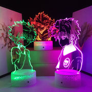 Room Warm Decorative Lamp Night Light Multi Color Transformation Children's Gifts Anime Figure