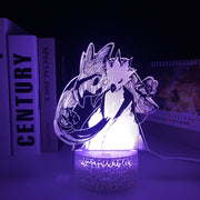 My Hero Academia LED Night Light Figure Series for Kids Gift Child Bedroom Decor Nightlight Color Changing Manga 3D Desk Lamp