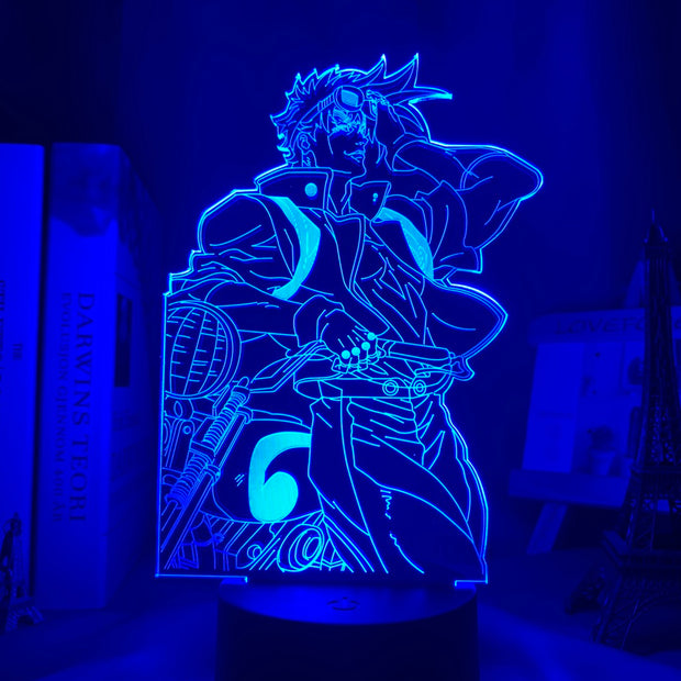 Anime 3d Lamp JoJo Bizarre Adventure figure for Bedroom Decor Light Birthday Gift Manga Jojo Led Night Light Joseph Joestar