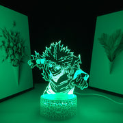 Room Warm Decorative Lamp Night Light Multi Color Transformation Children's Gifts Anime Figure