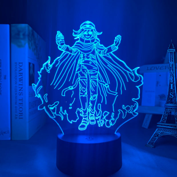 Danganronpa Kokichi Oma Led Night Light Lamp for Bedroom Decoration Kids Gift Danganronpa Acrylic 3d Lamp Kokichi Oma