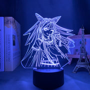 Danganronpa Led Night Light Ibuki Mioda Lamp for Bedroom Decor Kids Gift Danganronpa Acrylic 3d Lamp Ibuki Mioda