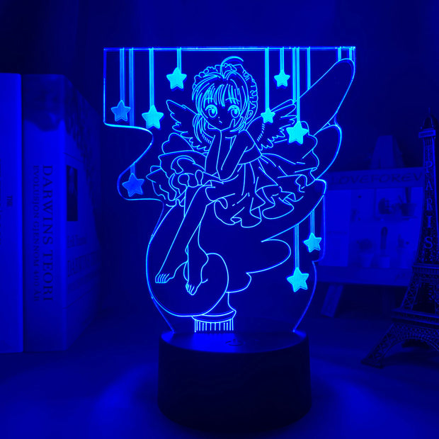 3d Led Light Anime Cardcaptor Sakura for Bedroom Decor Night Light Kids Brithday Gift Manga Room Table 3d Lamp Cardcaptor Sakura