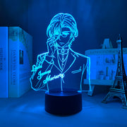 Moriarty The Patriot Louis James Moriarty 3D LED Lamp Anime Figure  Bedroom Desk Decoration Small Night Light for Children's Festival Birthday Gifts
