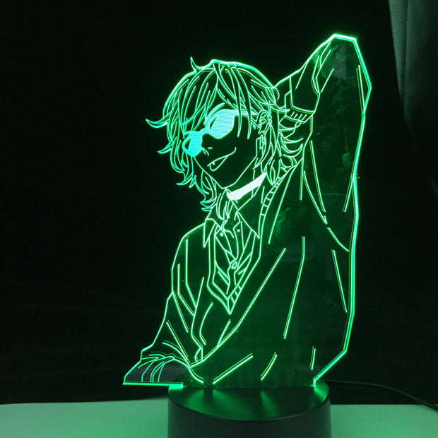 BL Anime Yarichin Bitch Club Yuri Ayato Light for Bed Room Decor Night Light Yarichin Bitch Club Lamp Yuri Ayato Acrylic 3d Lamp