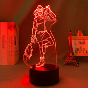 3D LED Lamp Anime Figure Manga Led Light Jujutsu Kaisen Zenin Maki Home Bedroom Desk Decoration Small Night Light Children's Festival Birthday gifts