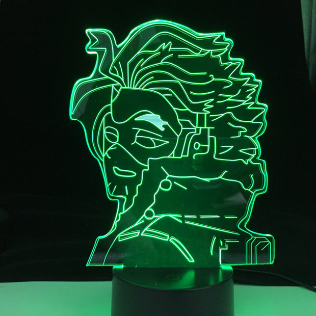 Hawks 3D Anime Lamp Night lights Boku No Hero Academia Lampara For Kids Birsthday My Hero Academia Christmas Gift Table Lamp