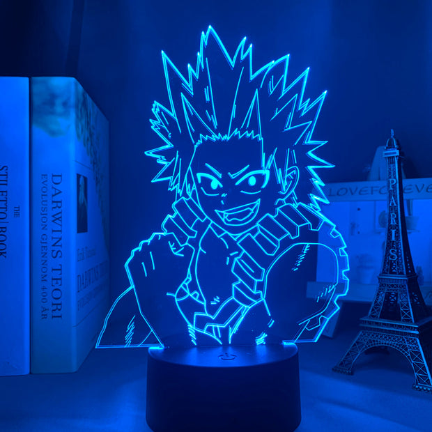 Anime My Hero Academia Led Night Light Eijiro Kirishima Lamp for Room Deco Birthday Gift Eijiro Kirishima Light My Hero Academia