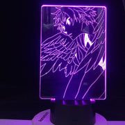 HINATA WINGED SPIKE LED ANIME LAMP HAIKYUU Kid Child Nightlight Bedside Desk Lamp Japanese Led Night Light Dropship Service