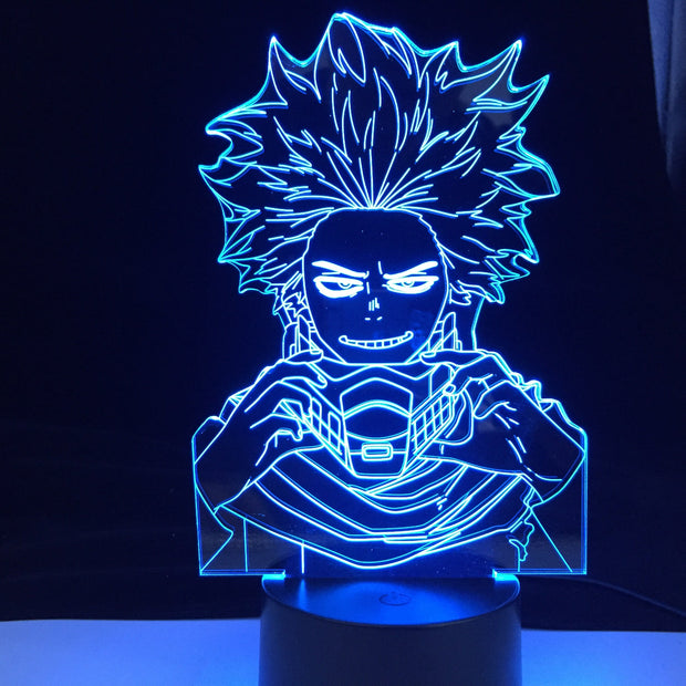Hitoshi Shinso Light Anime My Hero Academia Led Night Light Hitoshi Shinso Lamp for Room Deco Birthday Party Gift Dropshipping