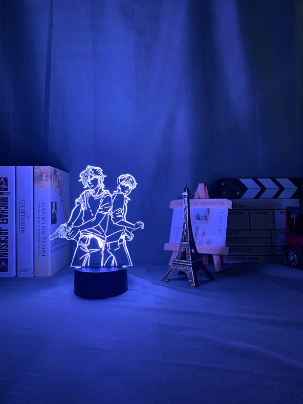 Banana Fish Led Night Light Anime for Bedroom Decor Child Kids Birthday Gift Manga Gadget Dropshipping Banana Fish Lamp