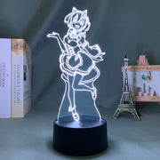 Manga Led Light Re Zero Starting Life In Another World 3D LED Lamp Anime Figure Multiple Color Changes With Remote Control USB link Charging Neon Lights
