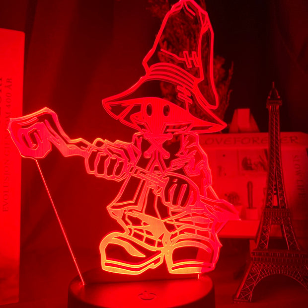 Final Fantasy Vivi Ornitier Figure Kids Night Light Led Color Changing Bedroom Decorative Light Cool Gift for Kids Bedside Lamp