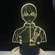 Haikyuu Junior Anime for Study Event Prize Gifts 3d Led Night Light 7 Colors Changing Table Lamp Remote Control Dropshipping
