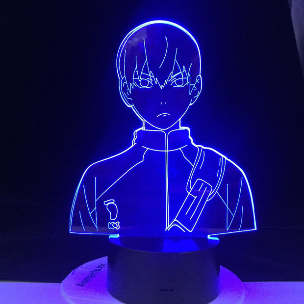 Haikyuu Junior Anime for Study Event Prize Gifts 3d Led Night Light 7 Colors Changing Table Lamp Remote Control Dropshipping