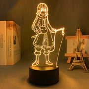 That Time I Got Reincarnated as a Slime Led Light for Kid Bedroom Decoration Night Light Birthday Gift Room Desk Acrylic 3d Lamp