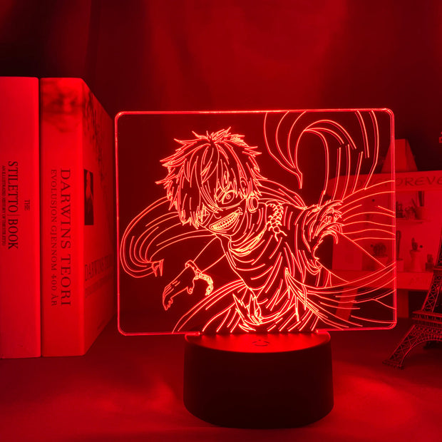 Tokyo Ghoul 3d Lamp Ken Kaneki for Bedroom Decor Nightlight Cool Birthday Gift Acrylic Led Night Light Anime Tokyo Ghoul