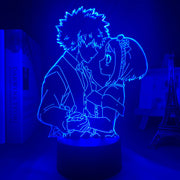 Anime 3d Led Night Light My Hero Academia for Bedroom Decor Birthday Gift Manga Gadget My Hero Academia Katsuki Bakugo Light