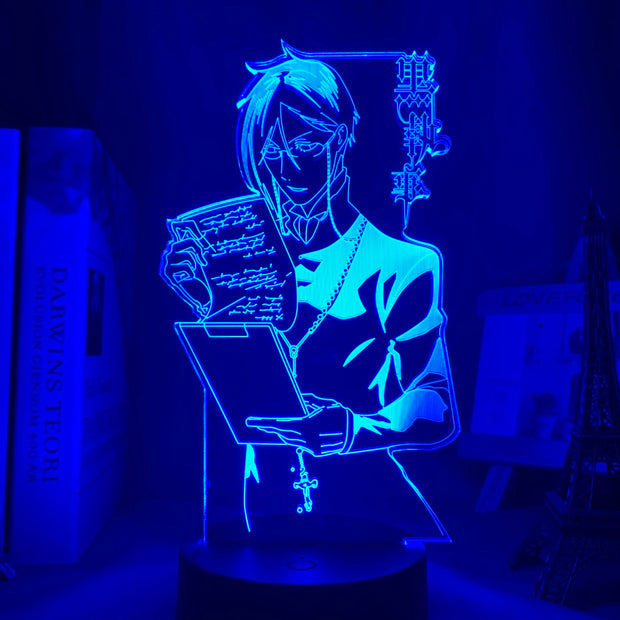 Anime Light Black Butler Led Night Light for Bedroom Decoration Colorful Nightlight Anime Gift 3d Lamp Black Butler