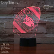 Rhinos 3D Lamp