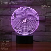 Swansea 3D Lamp