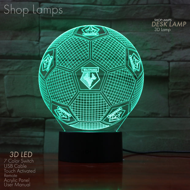 Watford 3D Lamp