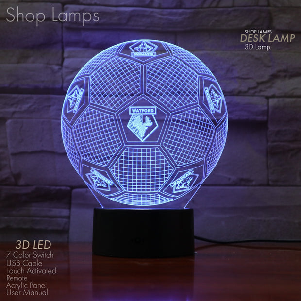 Watford 3D Lamp