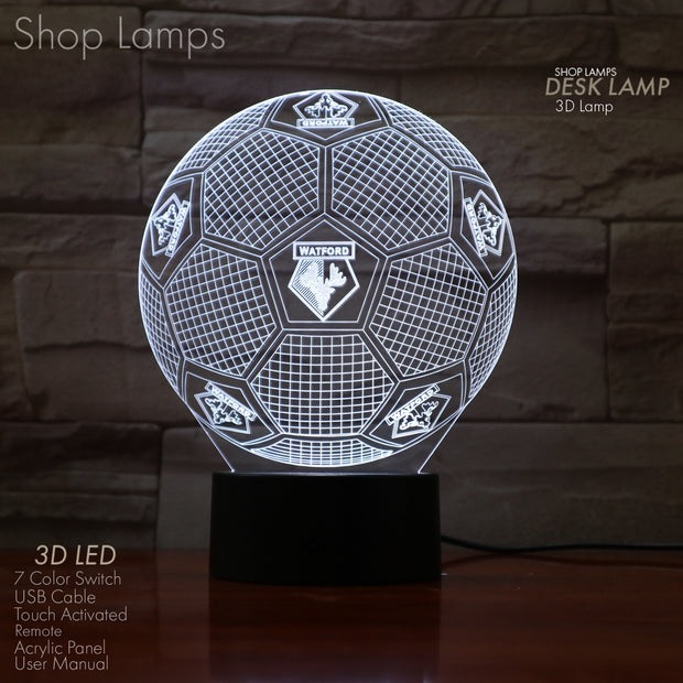 Watford 3D Lamp