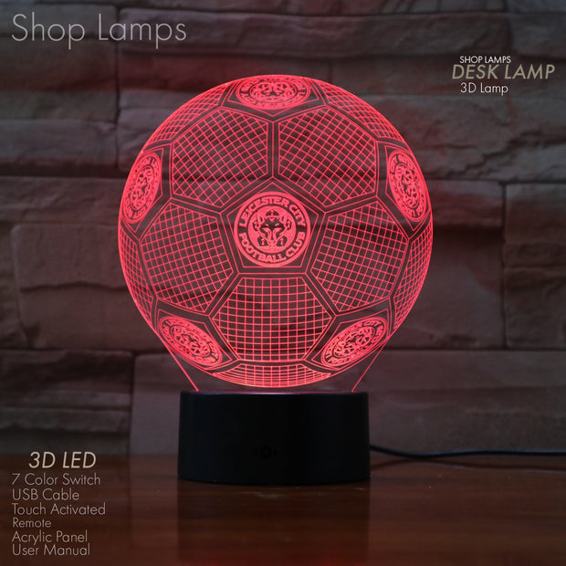 Leicester 3D Lamp