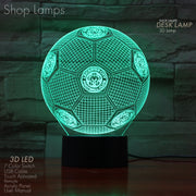 Leicester 3D Lamp