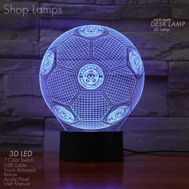 Leicester 3D Lamp