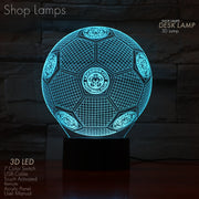 Leicester 3D Lamp