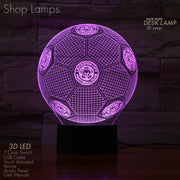 Leicester 3D Lamp