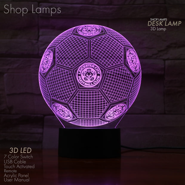 Leicester 3D Lamp