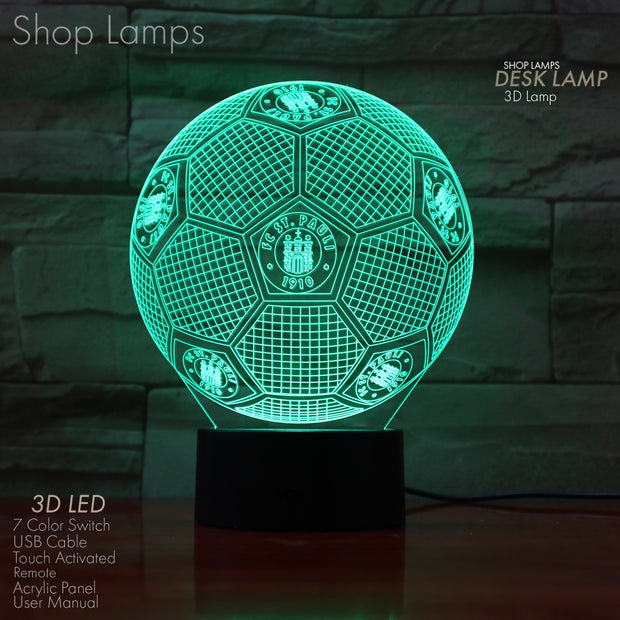 St Paul 3D Lamp