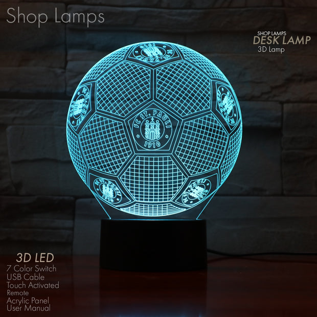 St Paul 3D Lamp