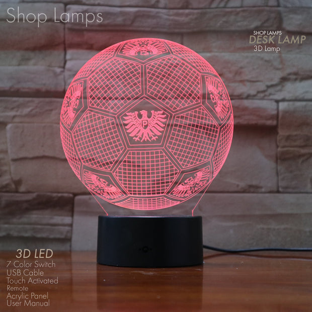 Preußen Münster 3D Lamp