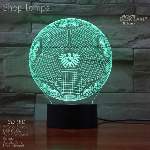 Preußen Münster 3D Lamp