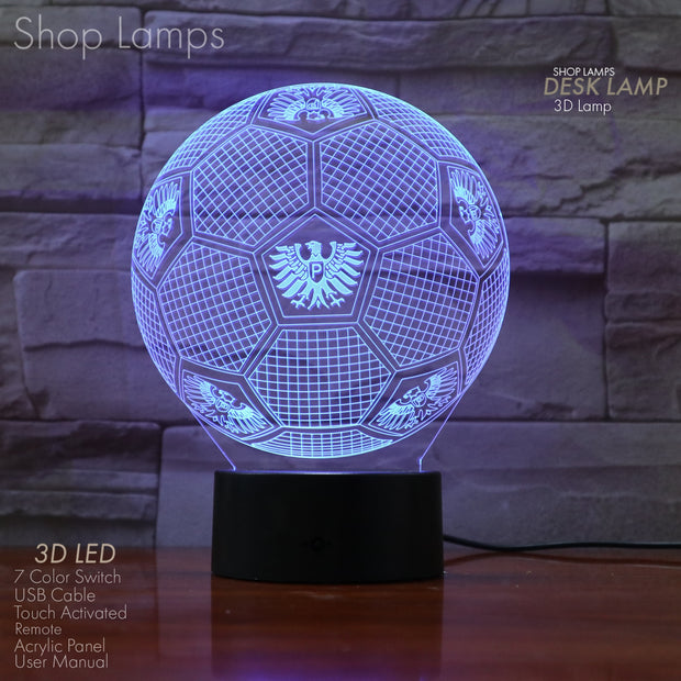 Preußen Münster 3D Lamp