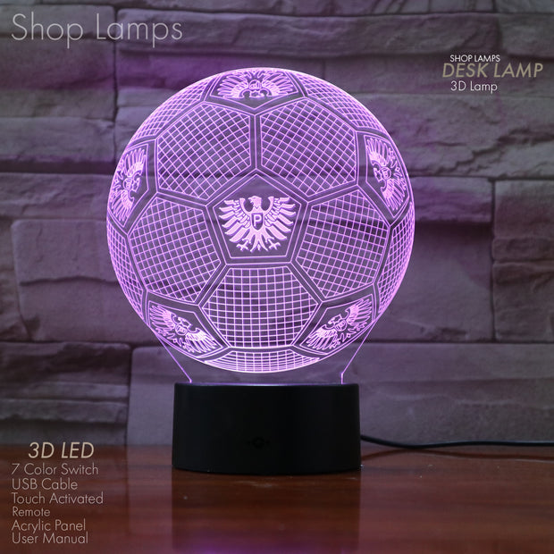 Preußen Münster 3D Lamp