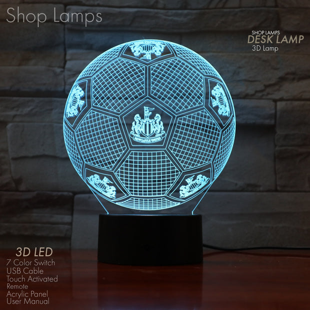 Newcastle 3D Lamp