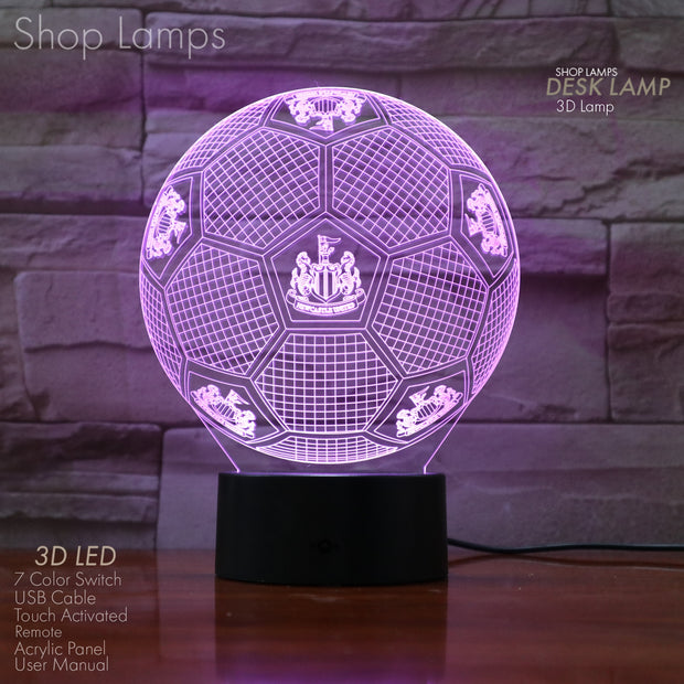 Newcastle 3D Lamp