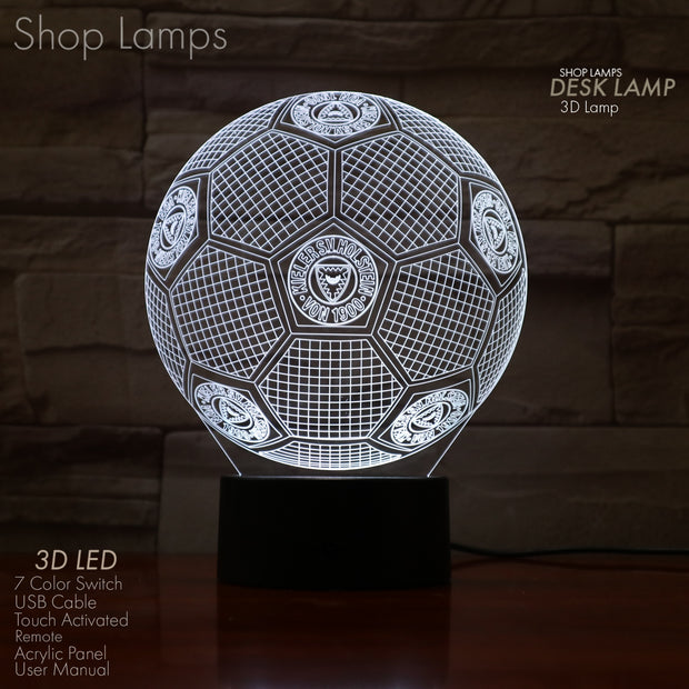 Holstein Kiel 3D Lamp